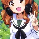 Saori Takebe from Girls und Panzer: Motto Love Love Sakusen desu!