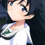 Hana Isuzu from Girls und Panzer: Motto Love Love Sakusen desu!