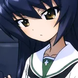 Mako Reizei from Girls und Panzer: Motto Love Love Sakusen desu!